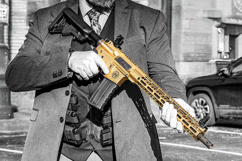 Hi-Point Firearms 5.56 rifle gold Model HP-15