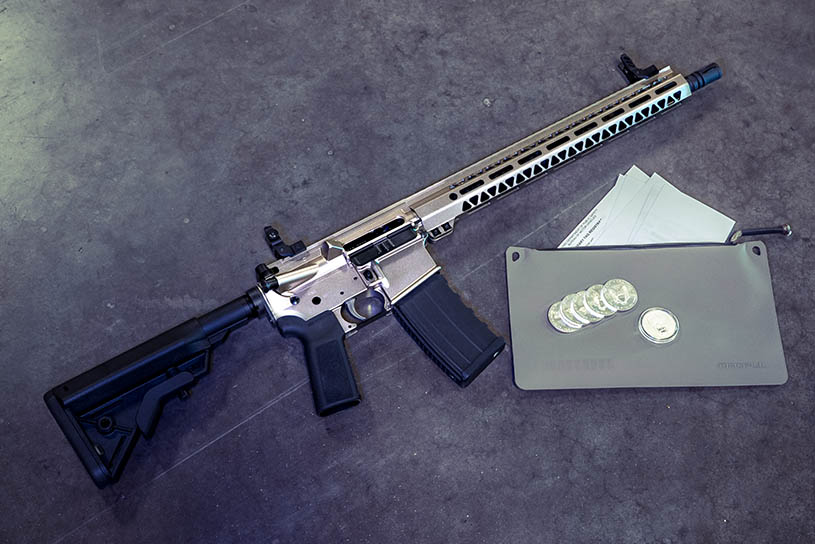 Hi-Point Firearms 5.56 rifle silver Model HP-15